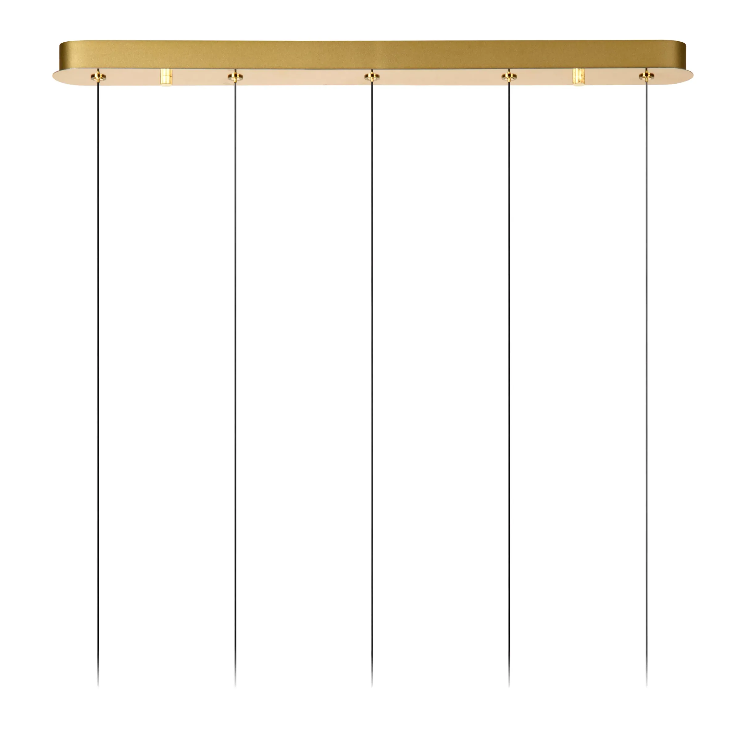 KLIGANDE - Hanglamp - LED Dimb. - 5x7,8W 2700K - Mat Goud / Messing*Lucide Best Sale