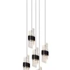 KLIGANDE - Hanglamp - Ø 30 cm - LED Dimb. - 5x8W 2700K - Zwart*Lucide Sale