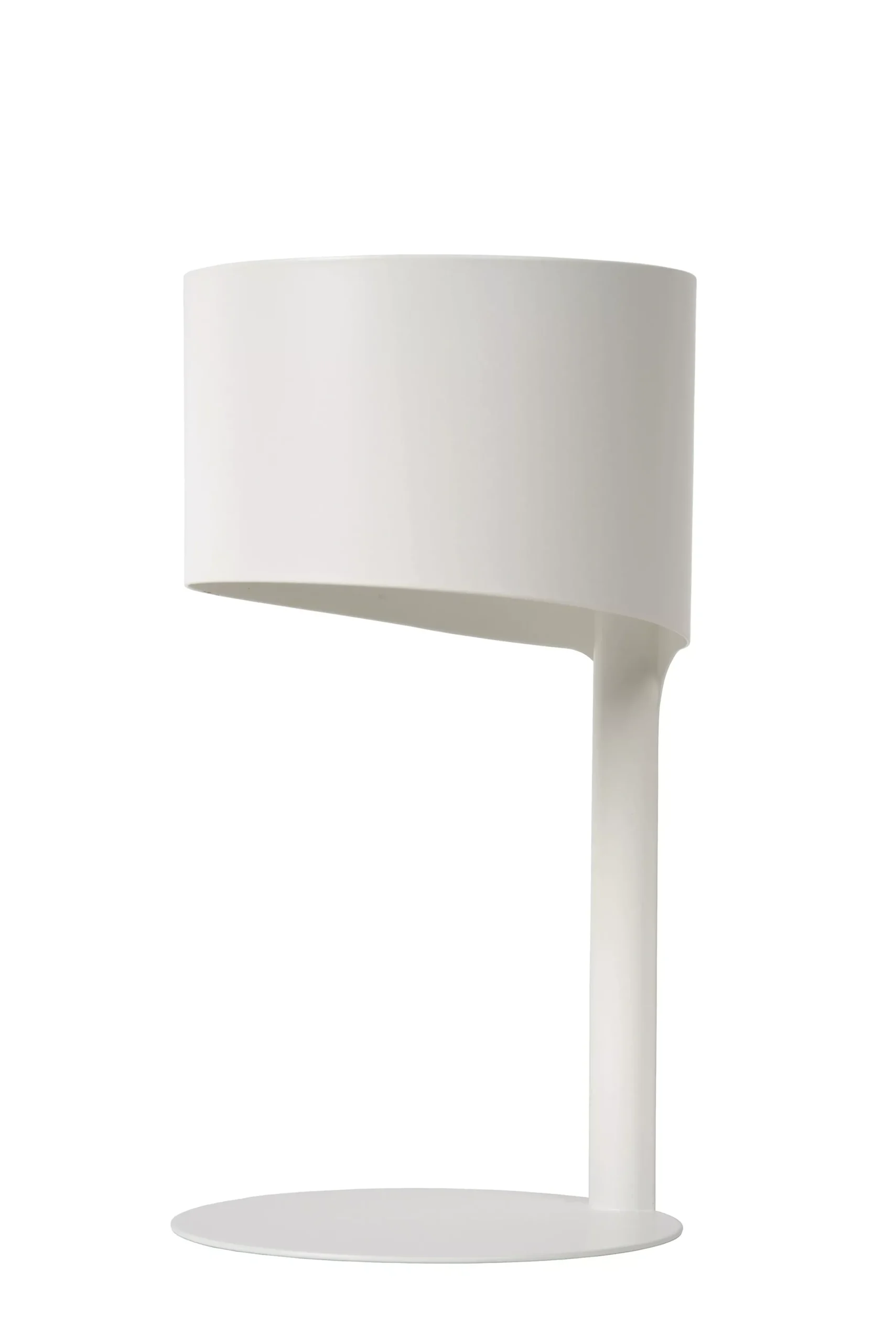 KNULLE - Tafellamp - Ø 15 cm - 1xE14 - Wit*Lucide Fashion