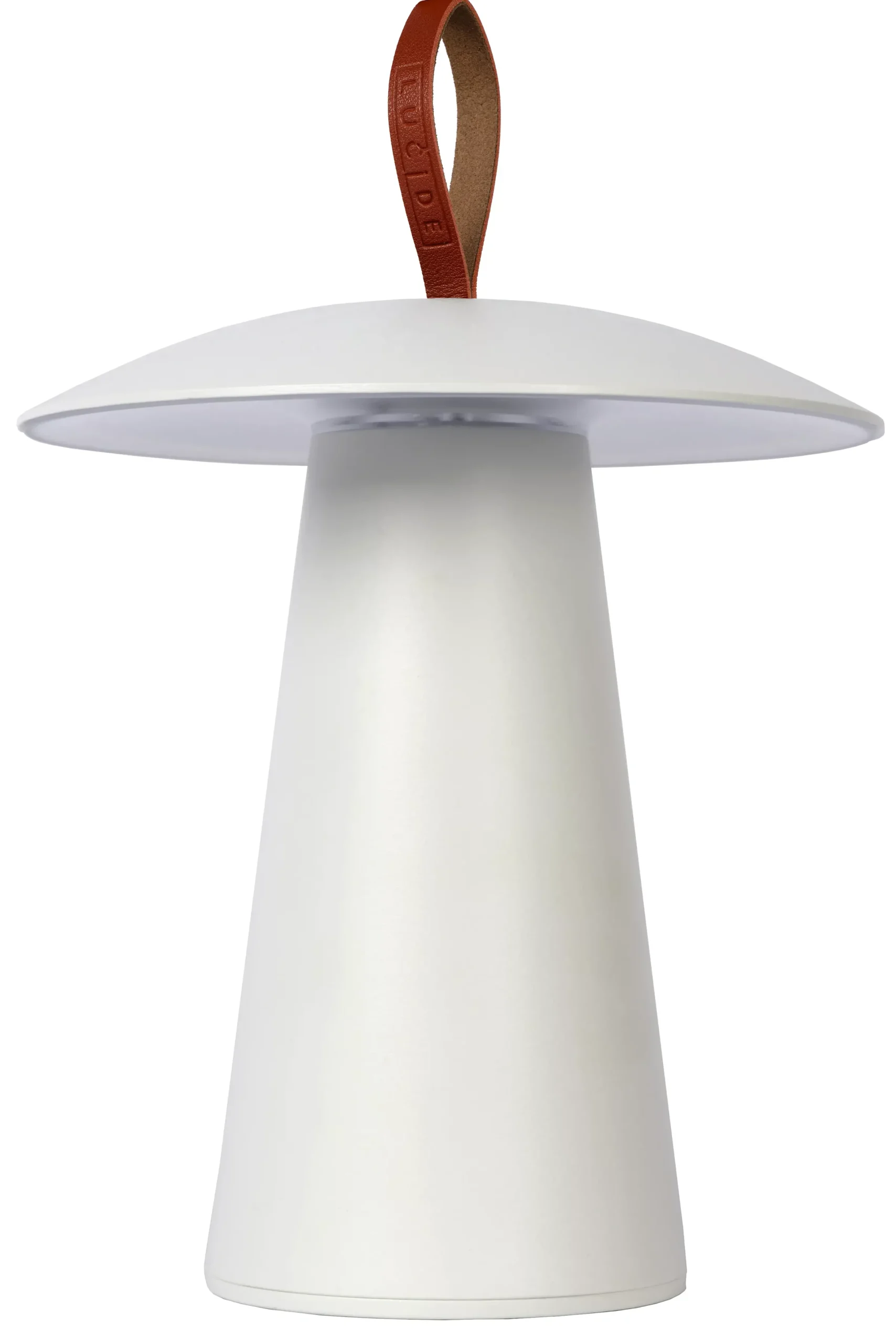 LA DONNA - Oplaadbare Tafellamp Binnen/Buiten - Accu/Batterij - Ø 19,7 cm - LED 3 StepDim - 1x2W 2700K - IP54 - Wit*Lucide Clearance