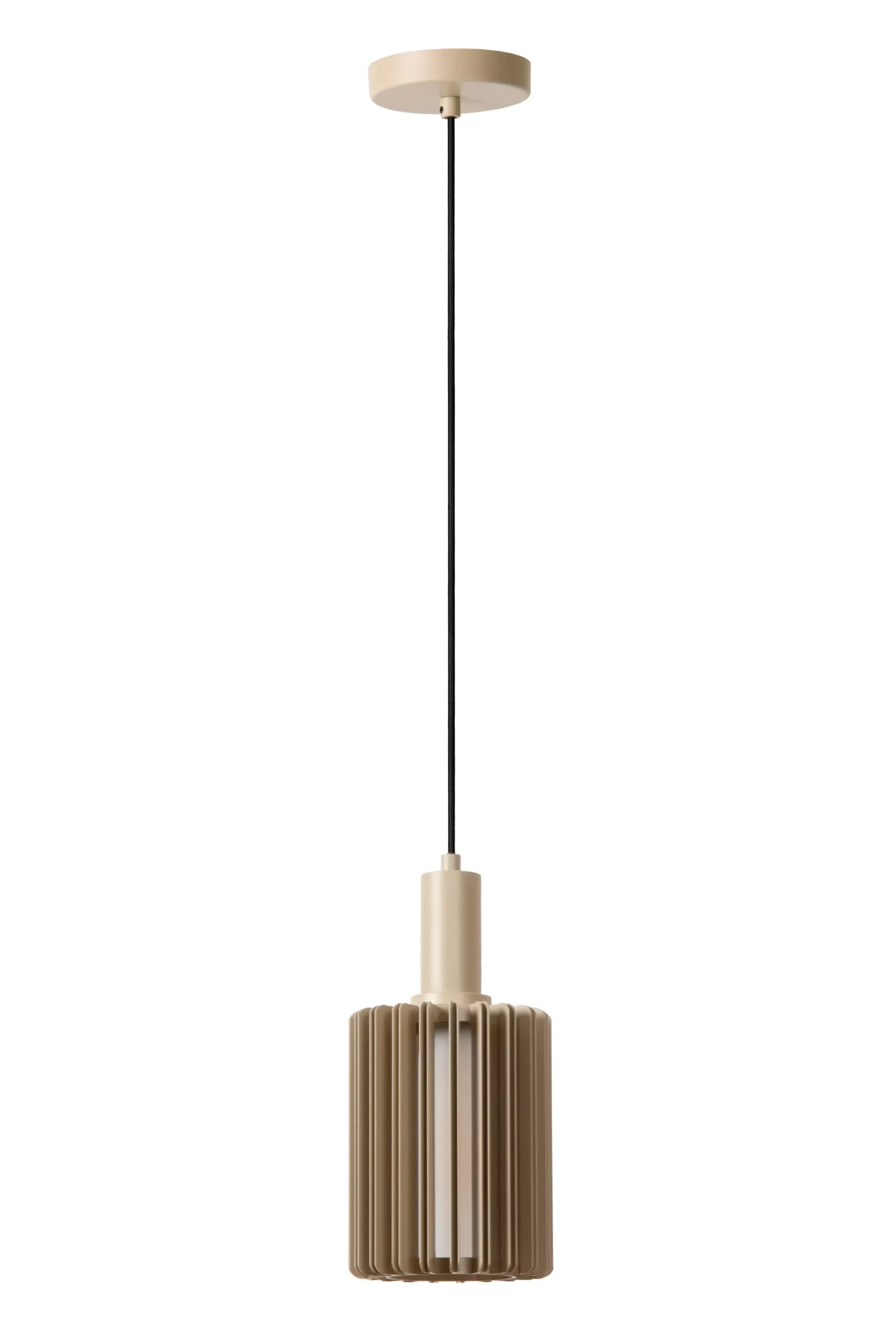 LAMBRES - Hanglamp - Ø 15 cm - 1xE27 - Taupe*Lucide Best Sale