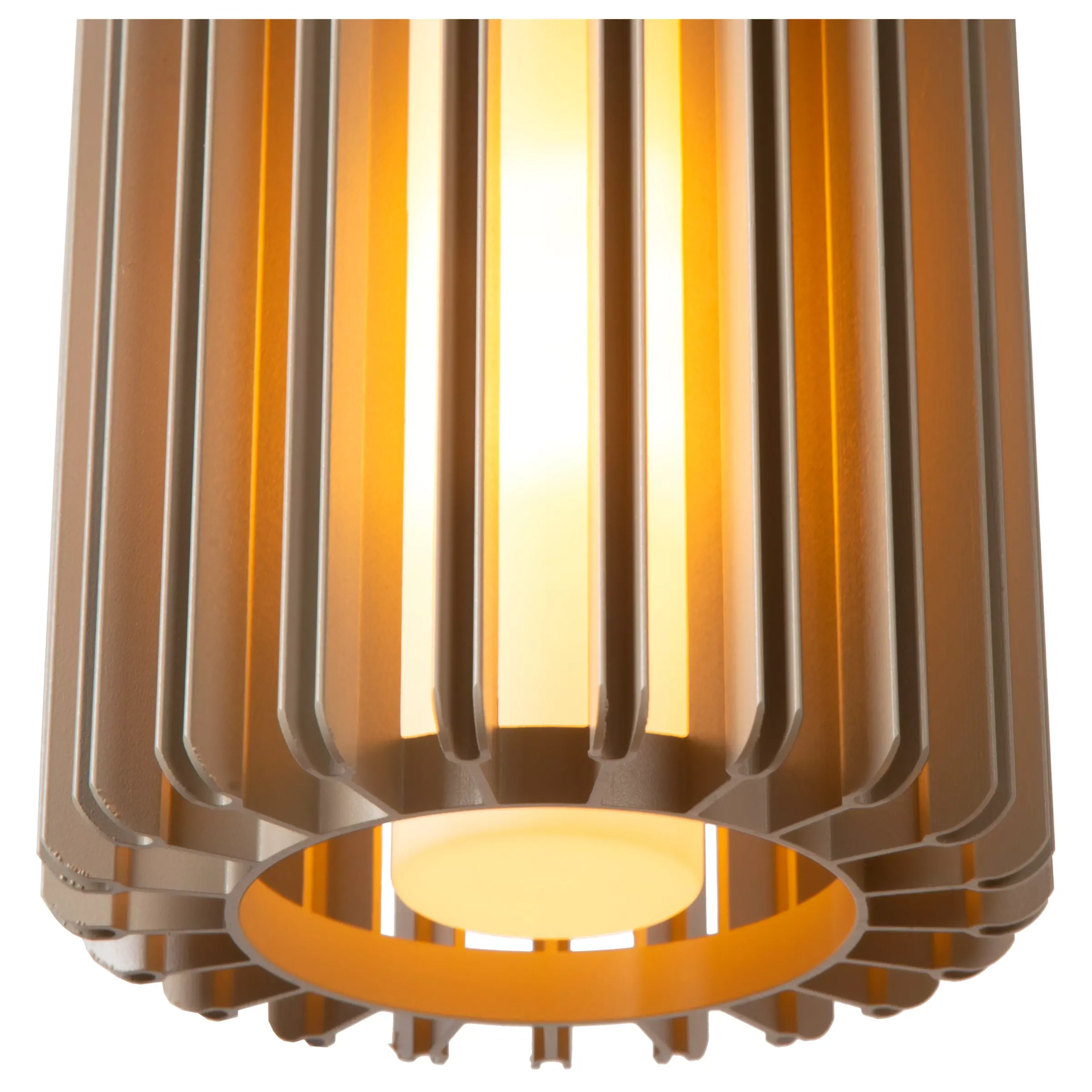 LAMBRES - Hanglamp - Ø 15 cm - 1xE27 - Taupe*Lucide Best Sale