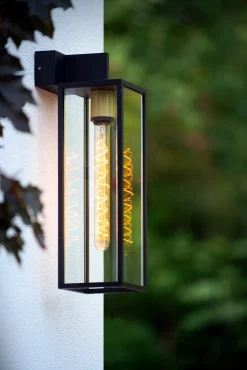 LAURENS - Wandlamp Binnen/Buiten - 1xE27 - IP54 - Zwart*Lucide Best