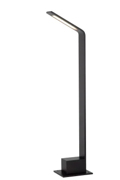 LAWFORD - Sokkellamp - LED - 1x6W 3000K - IP54 - Zwart*Lucide Shop