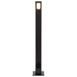 LAWFORD - Sokkellamp - LED - 1x6W 3000K - IP54 - Zwart*Lucide Shop