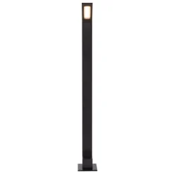 LAWFORD - Sokkellamp - LED - 1x6W 3000K - IP54 - Zwart*Lucide Store
