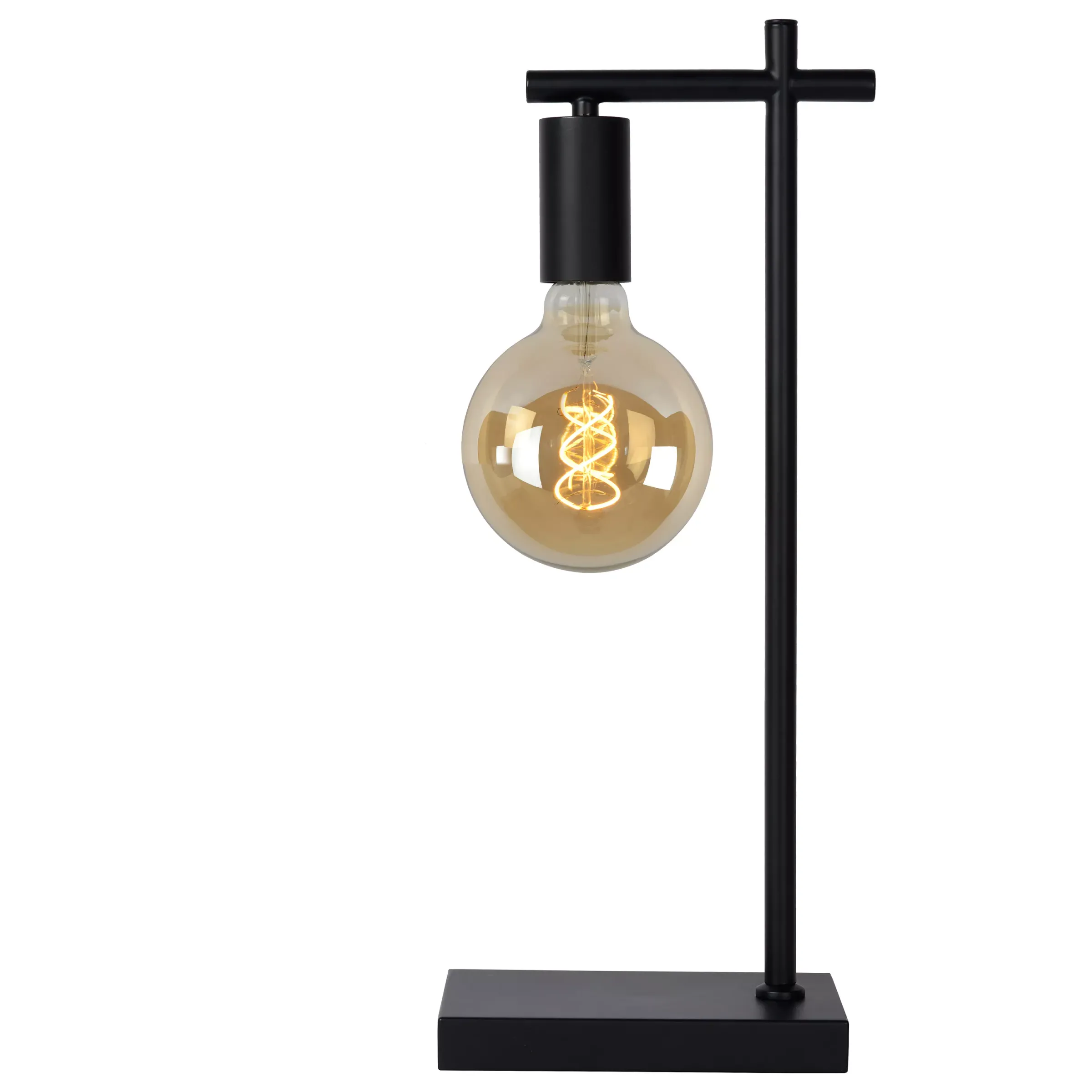 LEANNE - Tafellamp - 1xE27 - Zwart*Lucide Clearance