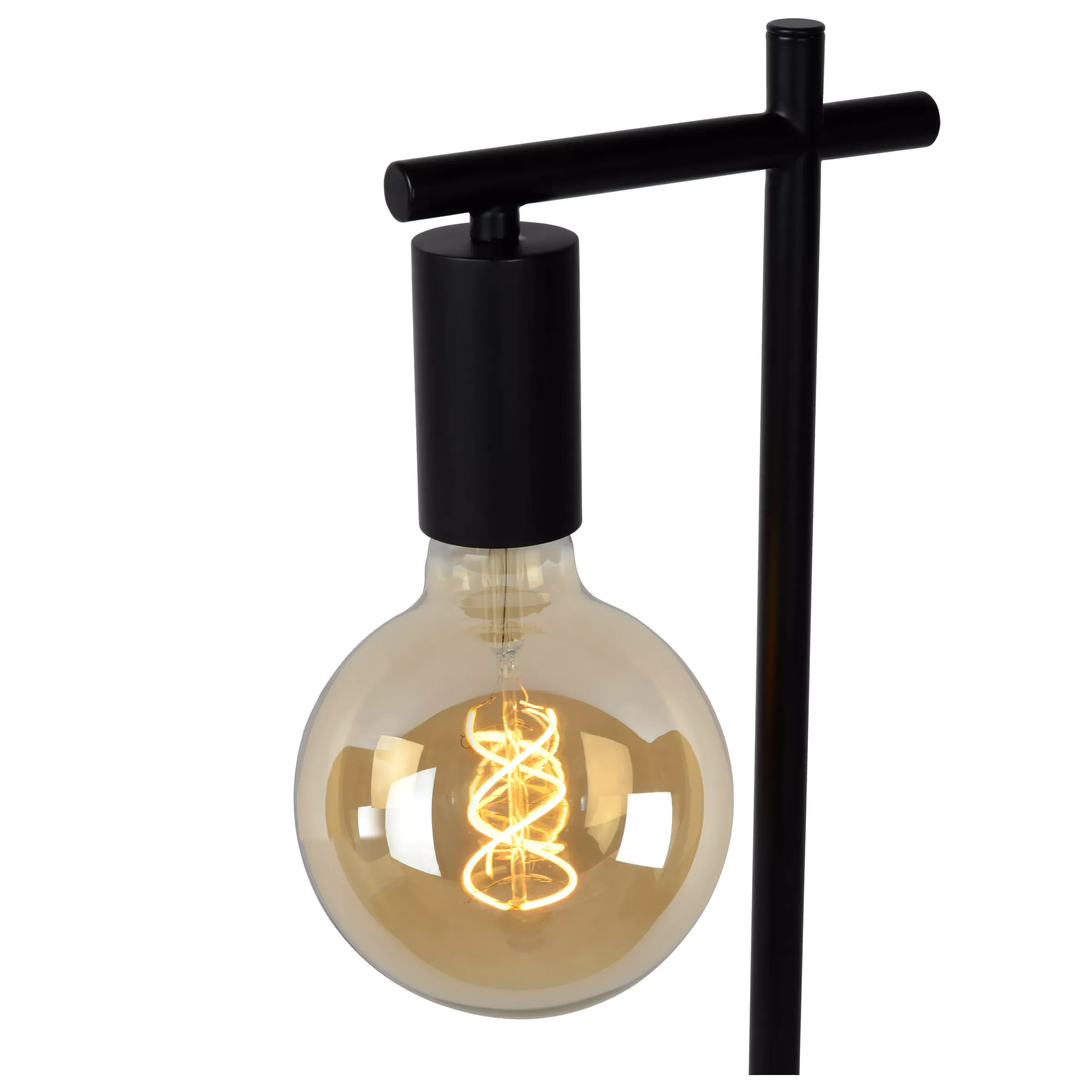LEANNE - Tafellamp - 1xE27 - Zwart*Lucide Clearance
