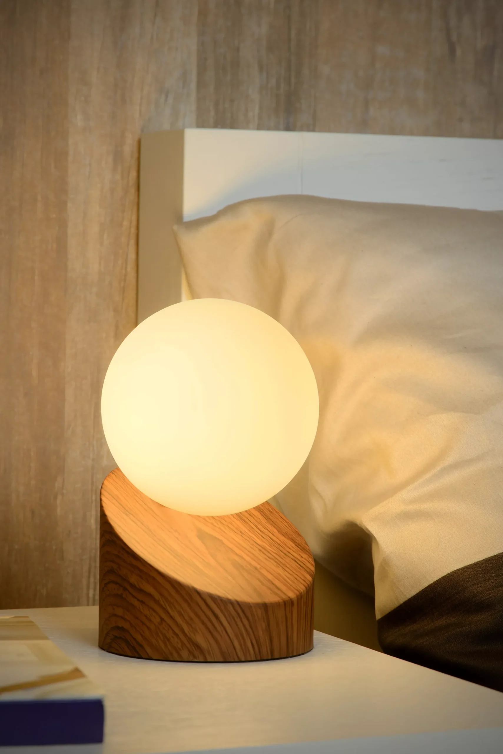 LEN - Tafellamp - Ø 10 cm - 1xG9 - Hout*Lucide Best