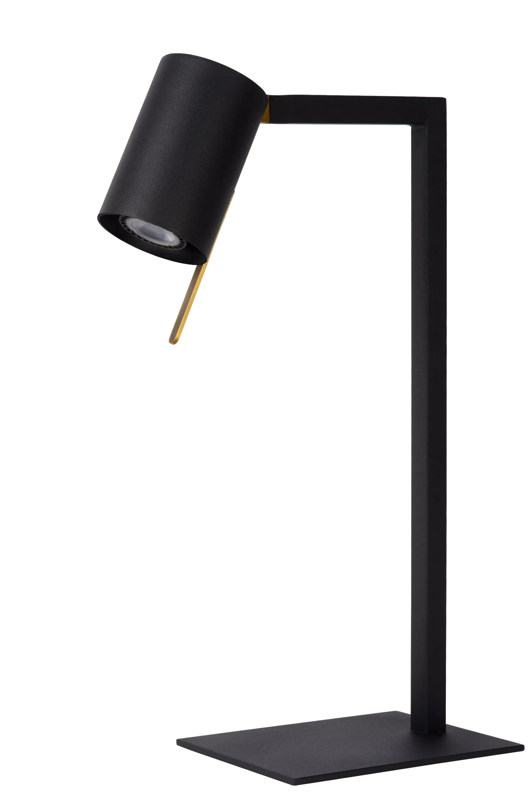 LESLEY - Bureaulamp - 1xGU10 - Zwart*Lucide Hot