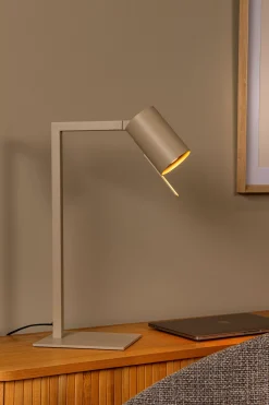LESLEY - Bureaulamp - 1xGU10 - Taupe*Lucide Sale