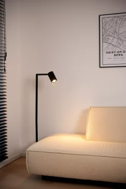LESLEY - Leeslamp - 1xGU10 - Zwart*Lucide Best