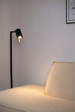 LESLEY - Leeslamp - 1xGU10 - Zwart*Lucide Best