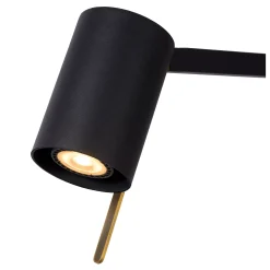 LESLEY - Leeslamp - 1xGU10 - Zwart*Lucide Best