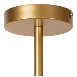 LESTER - Plafonnière - 6xE27 - Mat Goud / Messing*Lucide Sale