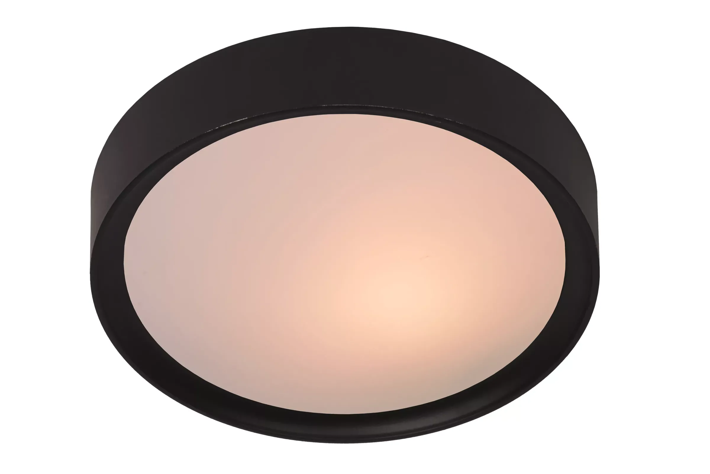 LEX - Plafonnière - Ø 33 cm - 2xE27 - Zwart*Lucide Best Sale
