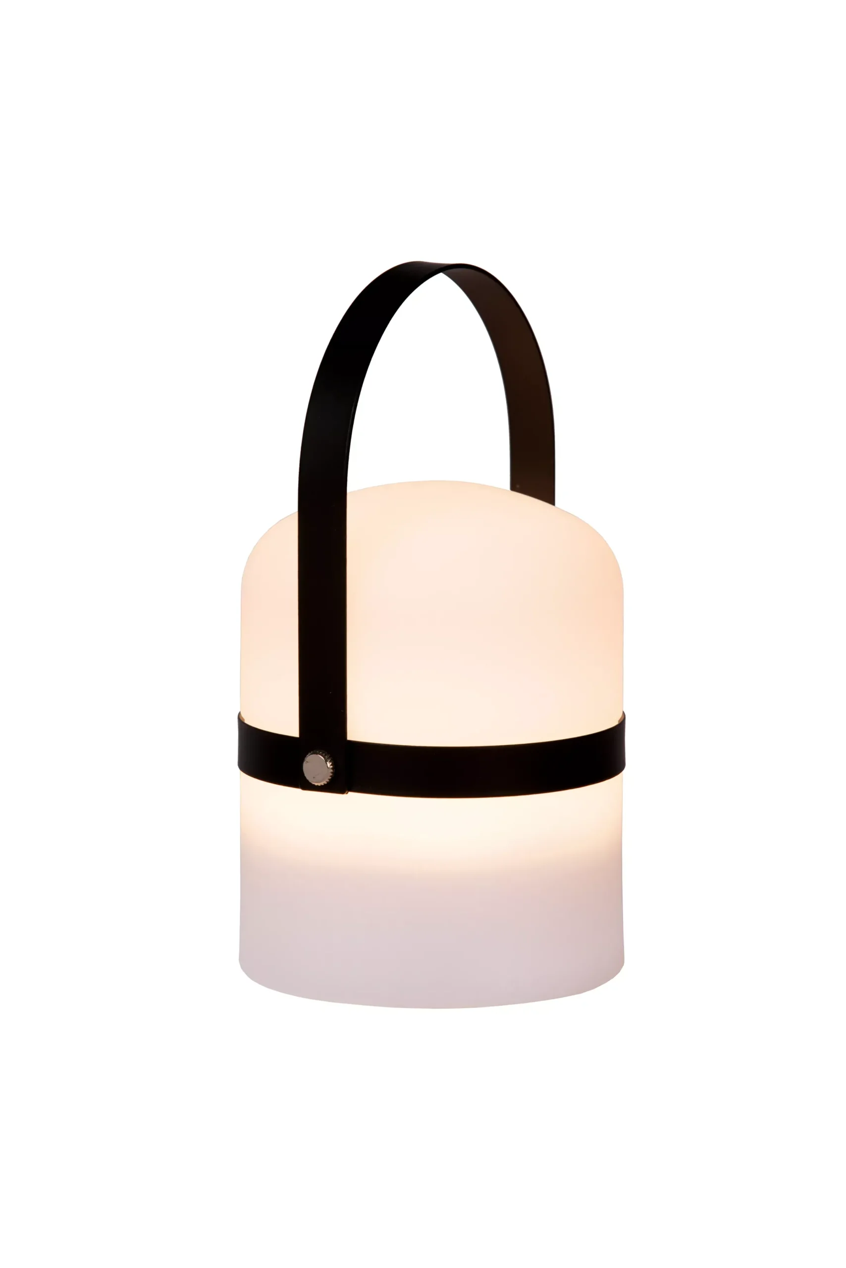 LITTLE JOE - Oplaadbare Tafellamp Binnen/Buiten - Accu/Batterij - Ø 10 cm - LED Dim to warm - 1x0,3W 2800K/3200K - IP44 - Zwart*Lucide Best Sale