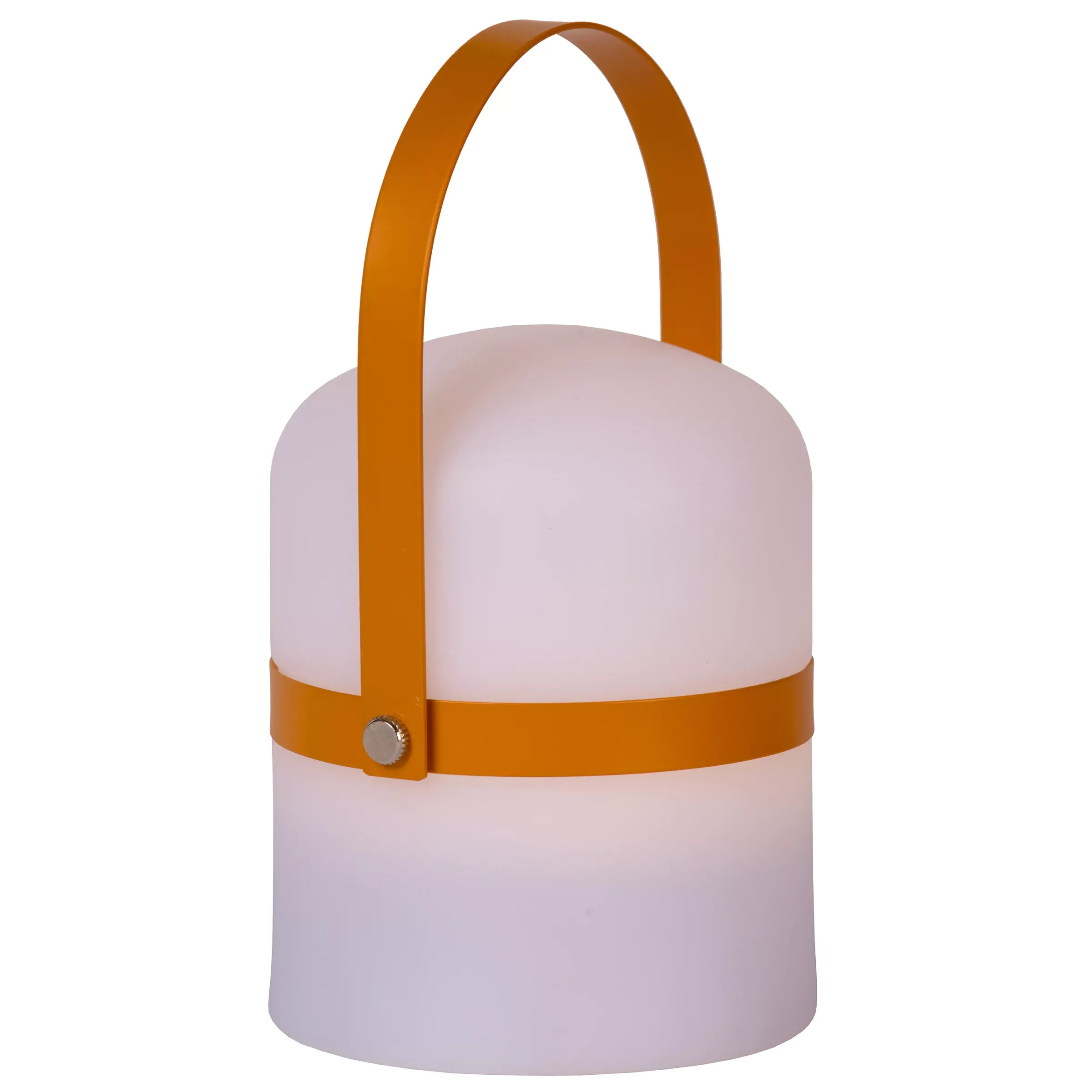 LITTLE JOE - Oplaadbare Tafellamp Binnen/Buiten - Accu/Batterij - Ø 10 cm - LED Dim to warm - 1x0,3W 2800K/3200K - IP44 - Bruin*Lucide Best Sale