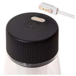 LORALI - Oplaadbare Tafellamp Binnen/Buiten - Accu/Batterij - Ø 7,7 cm - LED Dimb. - IP44 - Zwart*Lucide Store