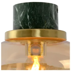 LORENA - Plafonnière Badkamer - Ø 23 cm - 1xE27 - IP44 - Amber*Lucide Hot