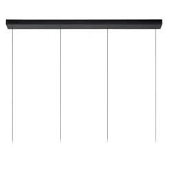 LORENZ - Hanglamp - LED Dimb. - 4x4W 3000K - Zwart*Lucide Hot