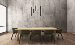 LORENZ - Hanglamp - Ø 120 cm - LED Dimb. - 6x4W 3000K - Zwart*Lucide Flash Sale