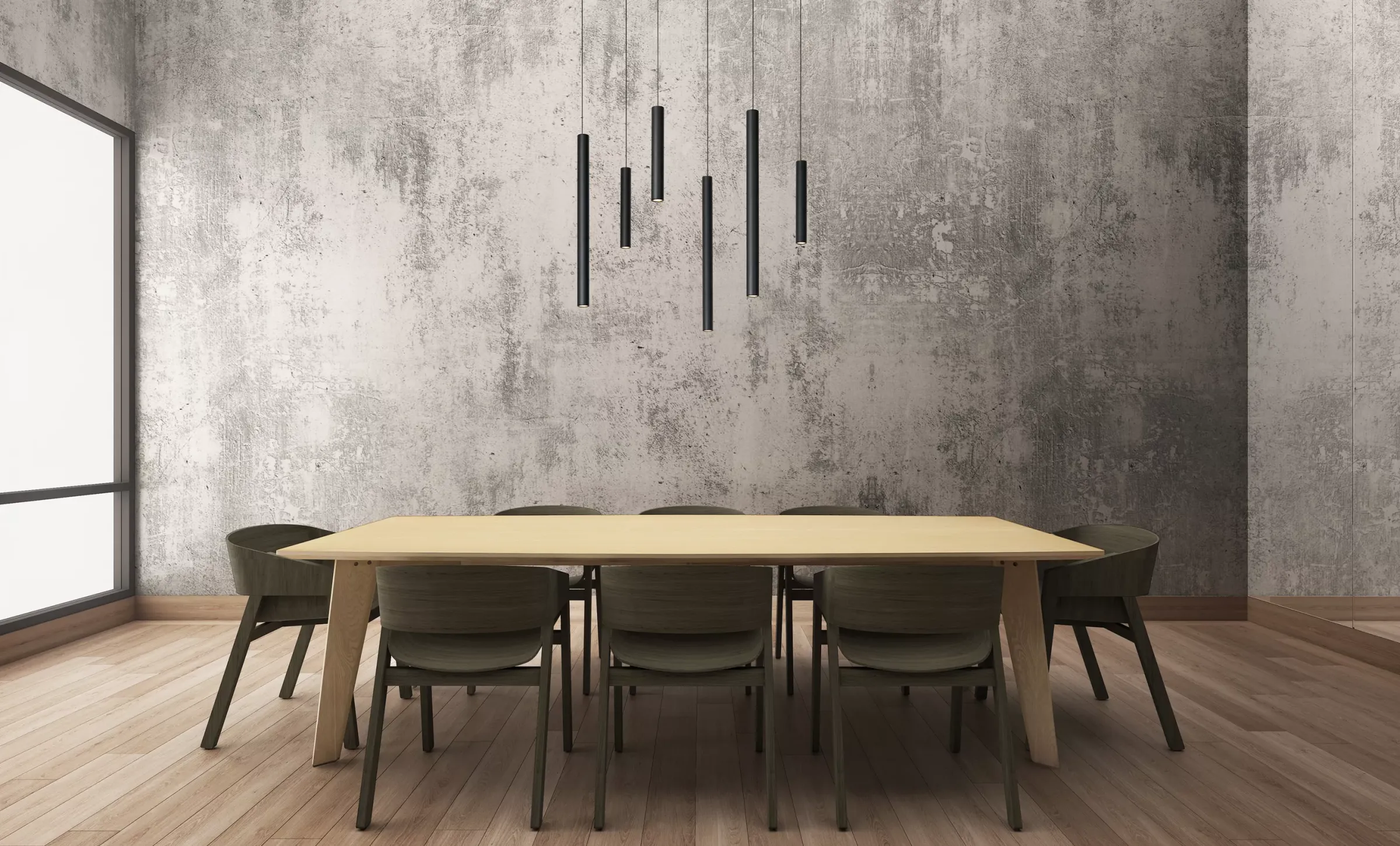 LORENZ - Hanglamp - Ø 120 cm - LED Dimb. - 6x4W 3000K - Zwart*Lucide Flash Sale