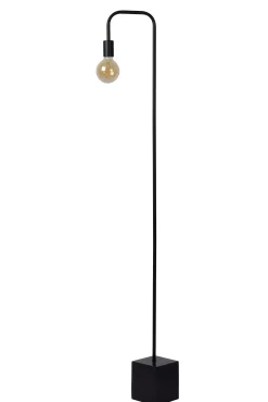 LORIN - Vloerlamp - 1xE27 - Zwart*Lucide Clearance
