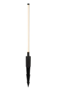 LORNEX - Tuinspot - LED - 1x6W 3000K - IP54 - Zwart*Lucide Outlet