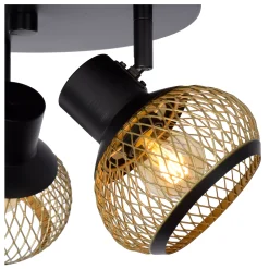 LUCAS - Plafondspot - 3xE14 - Mat Goud / Messing*Lucide Outlet