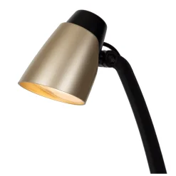 LUDO - Bureaulamp - LED - 1x4,5W 3000K - Mat Goud / Messing*Lucide Sale