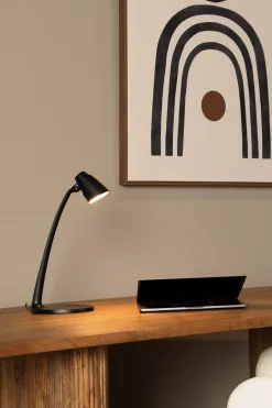 LUDO - Bureaulamp - LED - 1x4,5W 3000K - Zwart*Lucide Online
