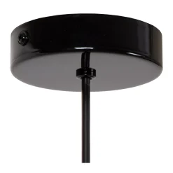 MACARONS - Hanglamp - Ø 24,5 cm - 1xE27 - Zwart*Lucide Hot