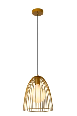 MACARONS - Hanglamp - Ø 24,5 cm - 1xE27 - Okergeel*Lucide Flash Sale