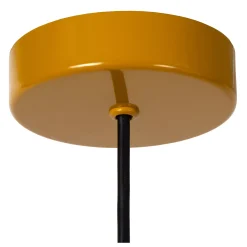 MACARONS - Hanglamp - Ø 24,5 cm - 1xE27 - Okergeel*Lucide Flash Sale