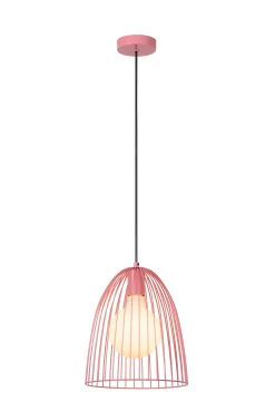 MACARONS - Hanglamp - Ø 24,5 cm - 1xE27 - Roze*Lucide Best Sale