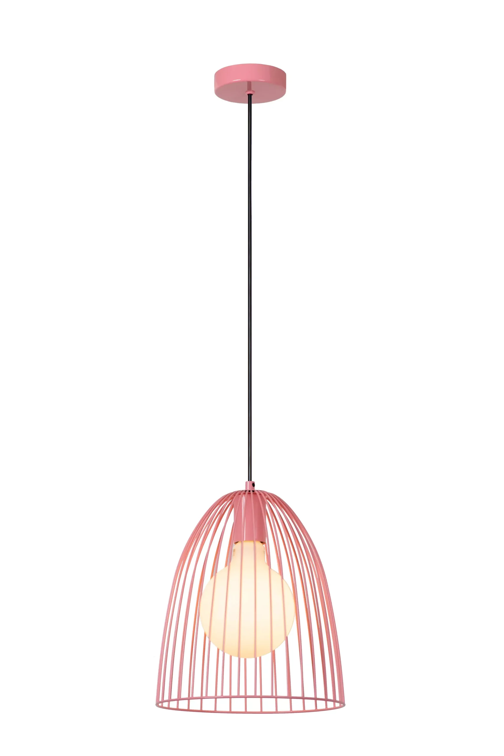 MACARONS - Hanglamp - Ø 24,5 cm - 1xE27 - Roze*Lucide Best Sale