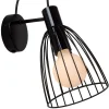 MACARONS - Wandlamp - 1xE27 - Zwart*Lucide Fashion