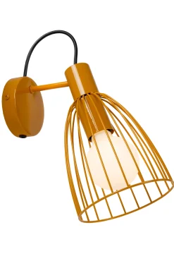 MACARONS - Wandlamp - 1xE27 - Okergeel*Lucide Discount