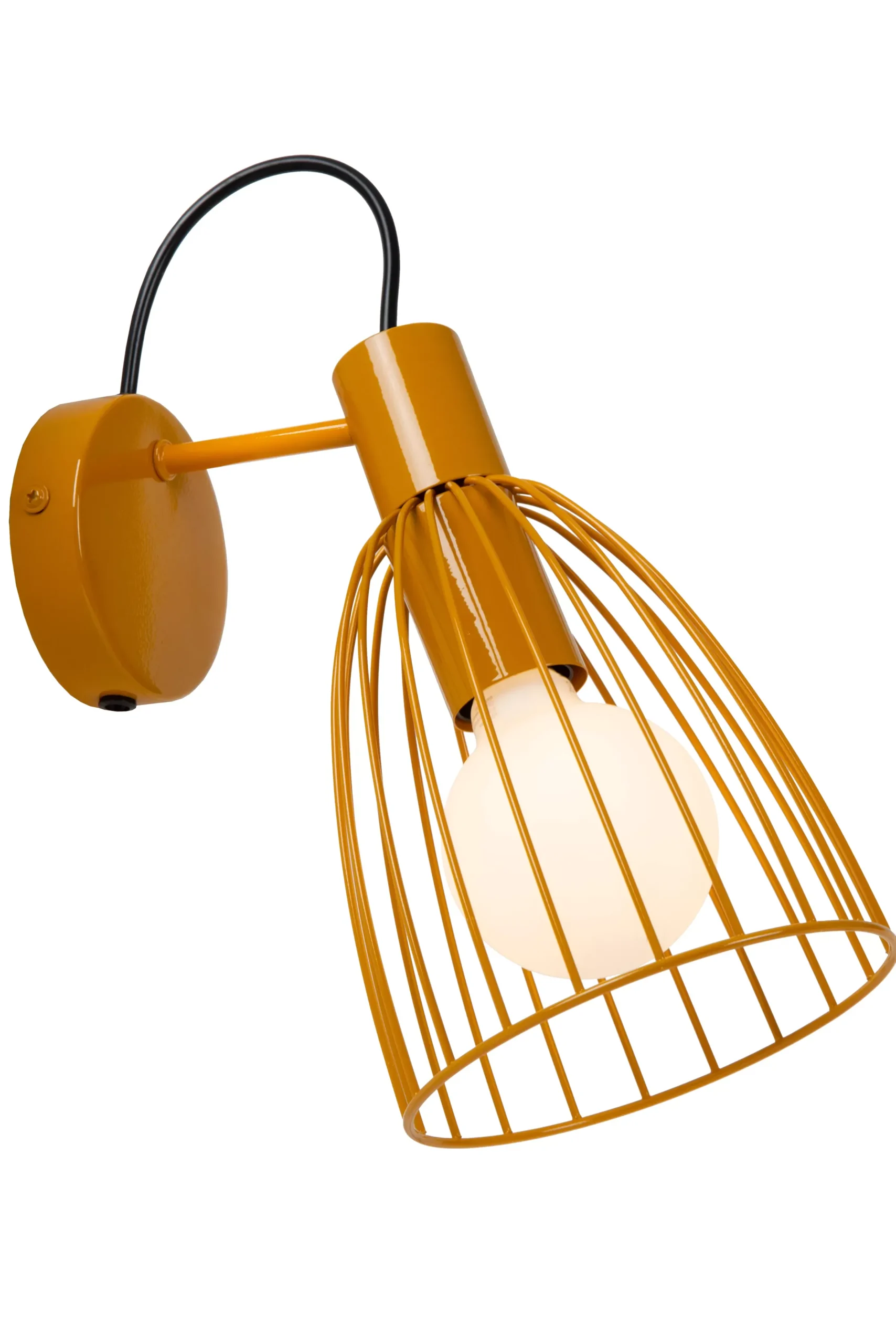 MACARONS - Wandlamp - 1xE27 - Okergeel*Lucide Discount