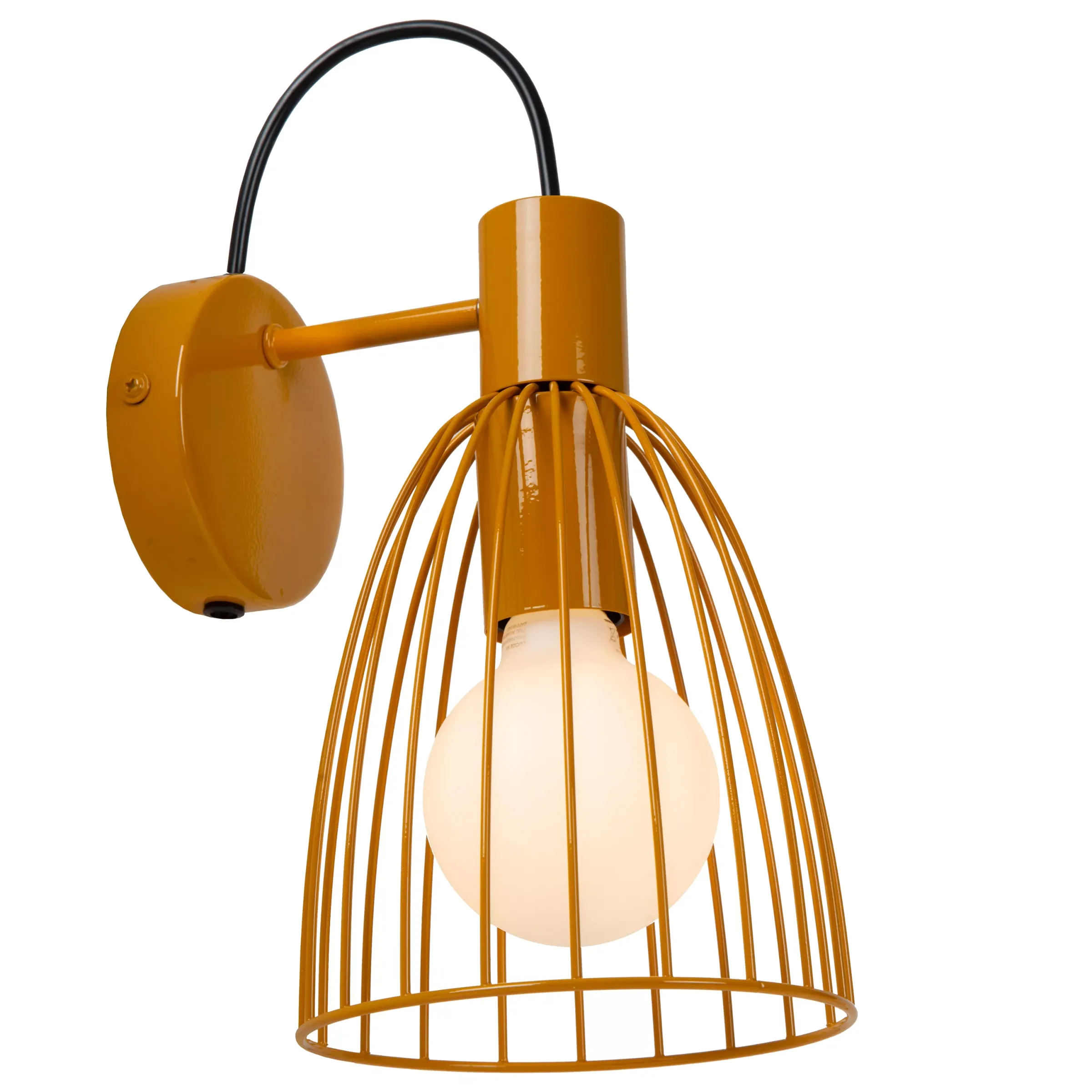 MACARONS - Wandlamp - 1xE27 - Okergeel*Lucide Discount