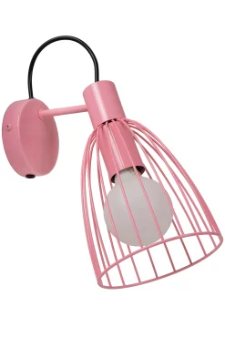 MACARONS - Wandlamp - 1xE27 - Roze*Lucide Clearance
