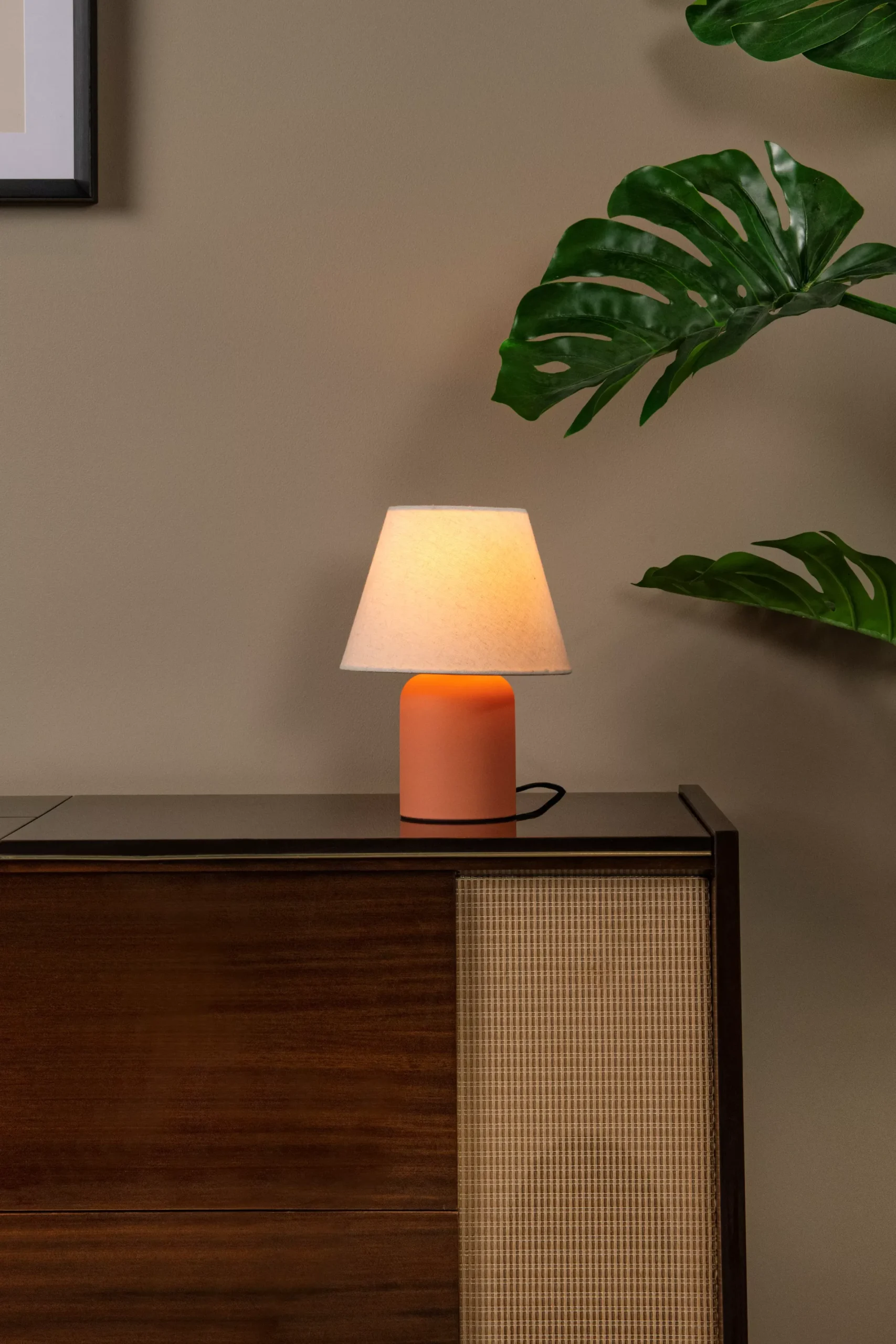 MACIA - Tafellamp - 1xE14 - Terracotta*Lucide Sale