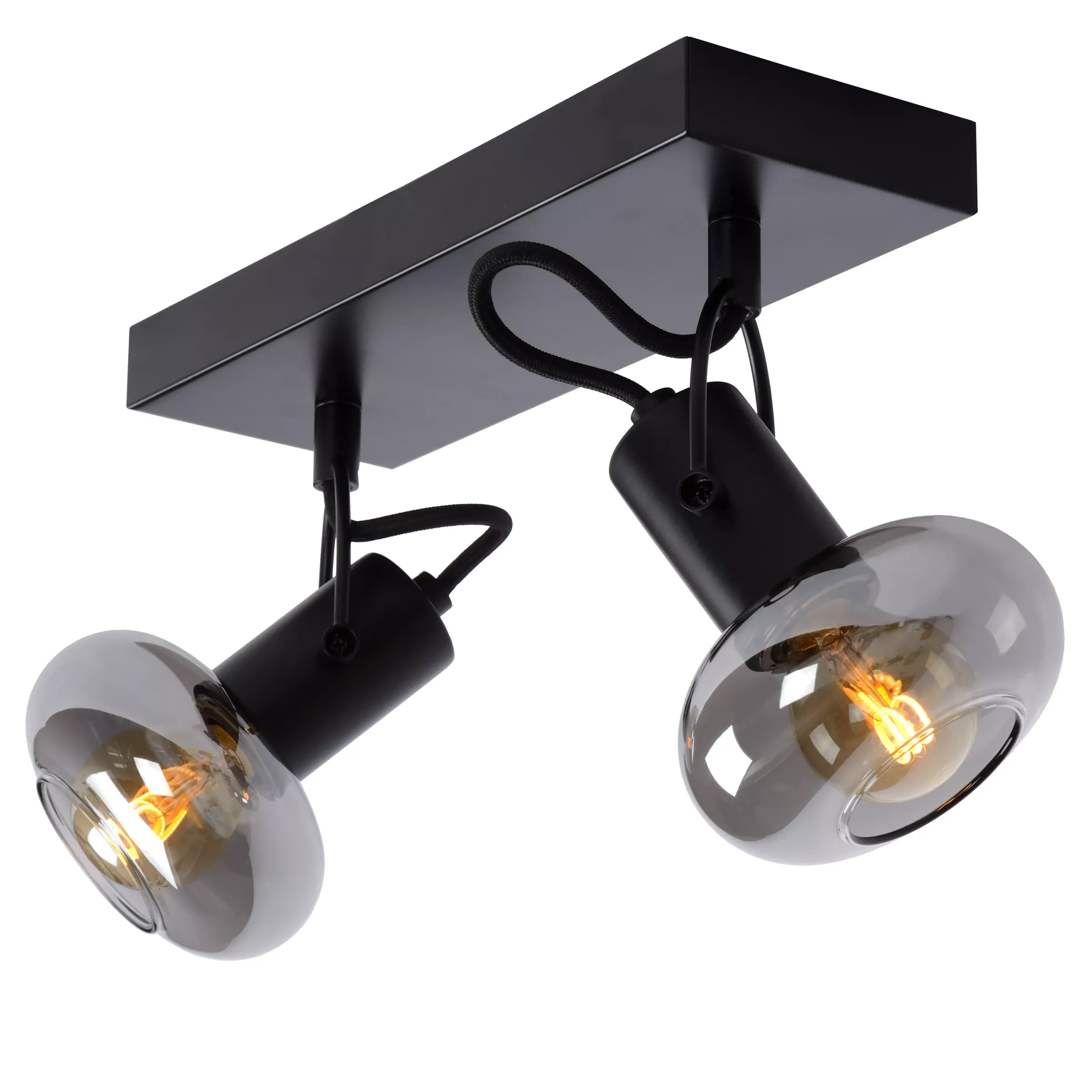 MADEE - Plafondspot - 2xE14 - Zwart*Lucide Sale