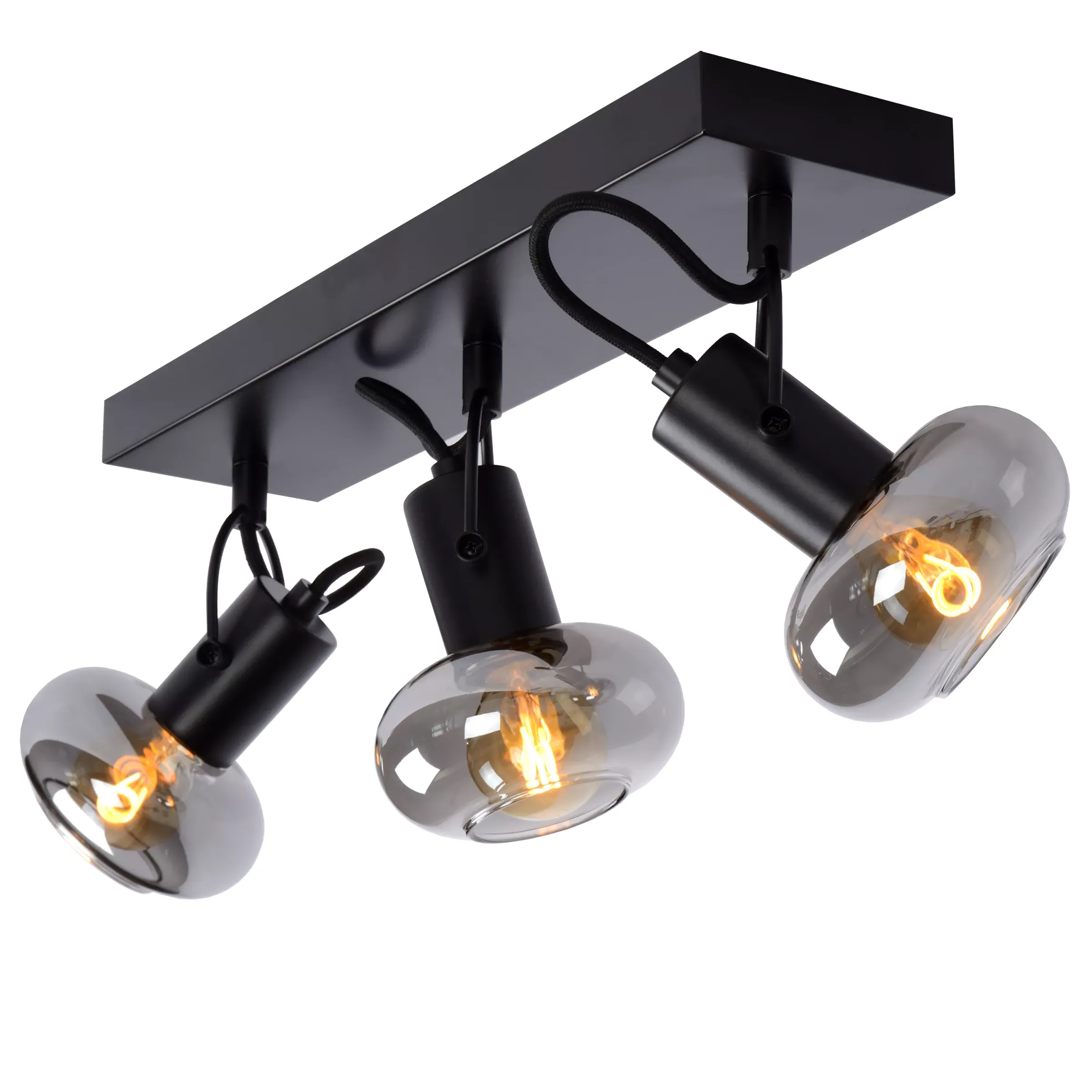 MADEE - Plafondspot - 3xE14 - Zwart*Lucide Store