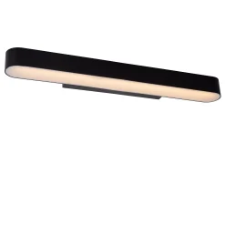MADELON - Wandlamp Badkamer - LED - 1x9W 2700K - IP44 - Zwart*Lucide Fashion