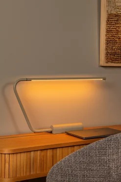 MADISON - Bureaulamp - LED Dim to warm - 1x6,5W 2600K/2800K - Taupe*Lucide Clearance