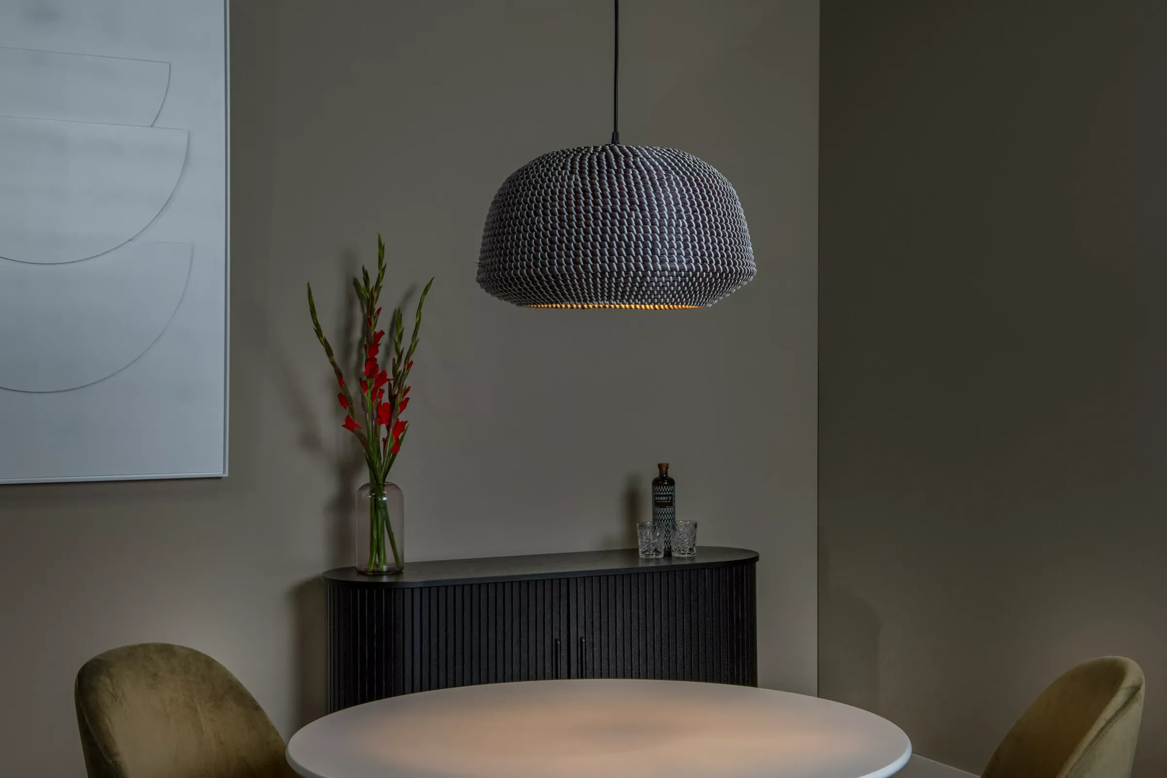 MADUKA - Hanglamp - 1xE27 - Zwart*Lucide Best