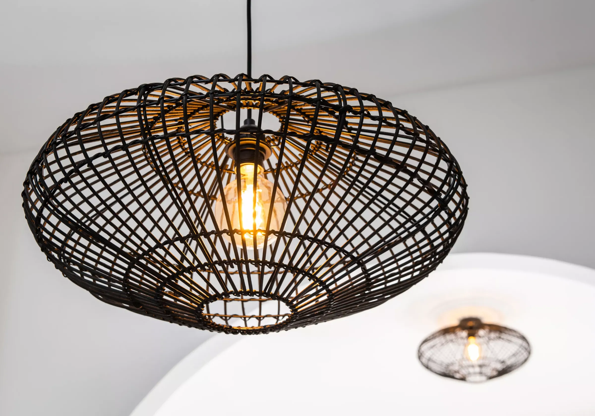 MAGALI - Hanglamp - Ø 56 cm - 1xE27 - Zwart*Lucide Flash Sale