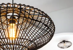MAGALI - Hanglamp - Ø 56 cm - 1xE27 - Zwart*Lucide Flash Sale
